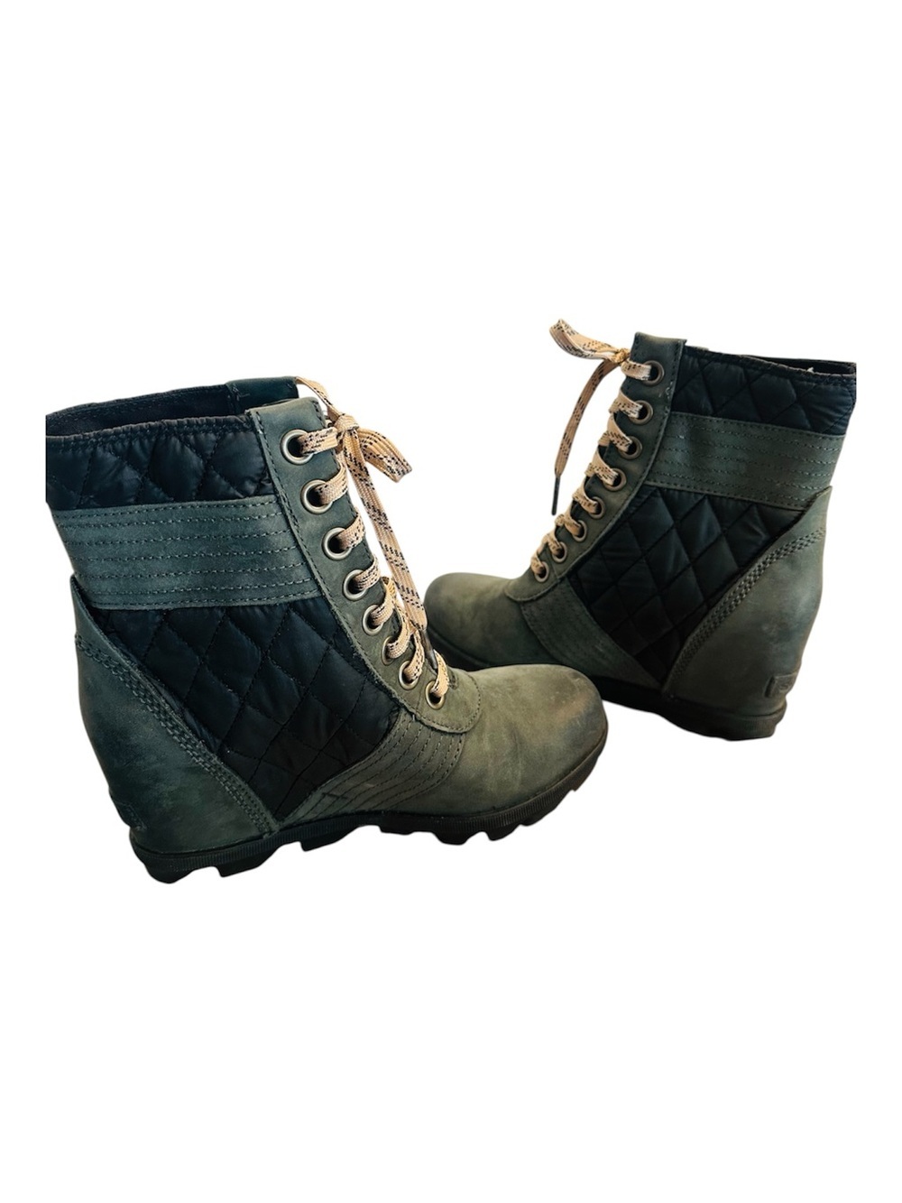 Sorel Lexie Waterproof Ledge Ankle Boot Dark Slate NWOT - Picture 3 of 10